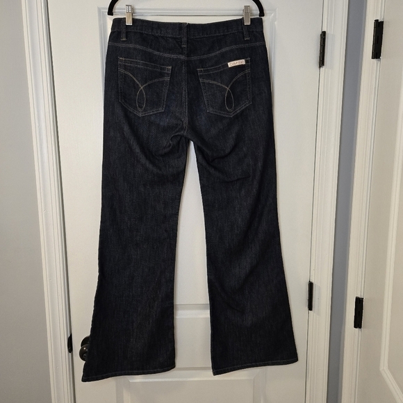 Calvin Klein Wide Leg High Rise Women's Jeans Size 10 - Picture 3 of 16